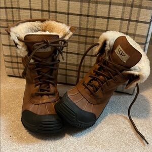 UGG Women's Brown Shearling Boots